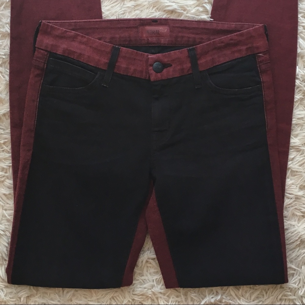 Koral Color Block Jeans - Picture 2 of 5